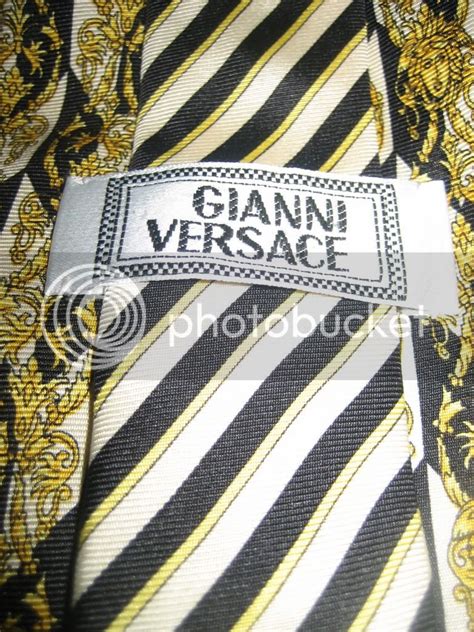 spotting fake versace ties|versace authentication check.